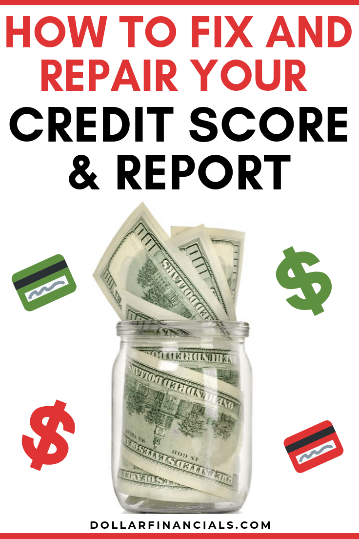 Fix and repair credit score and report