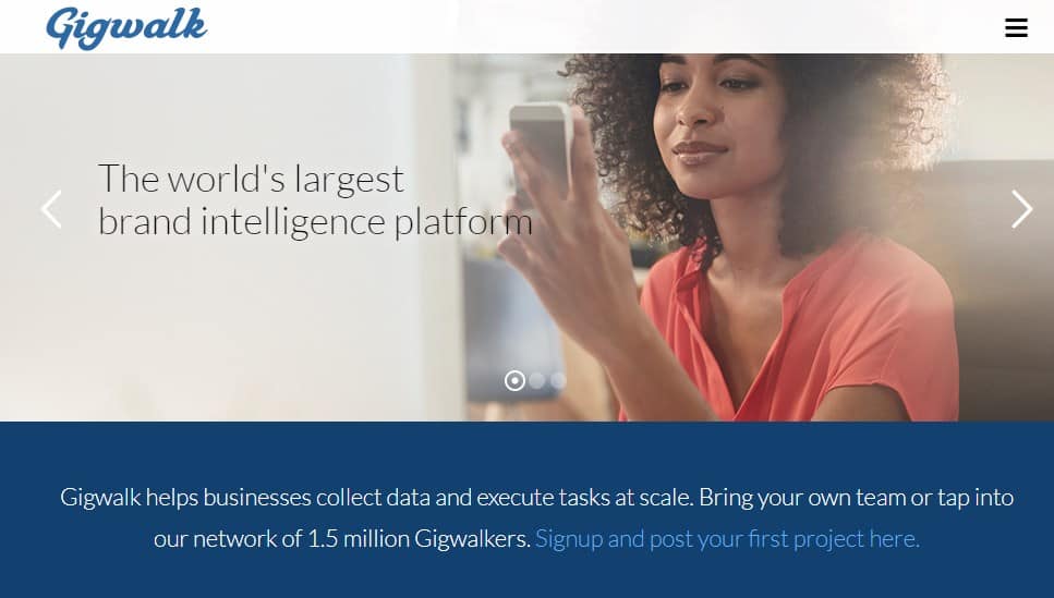 Gigwalk app