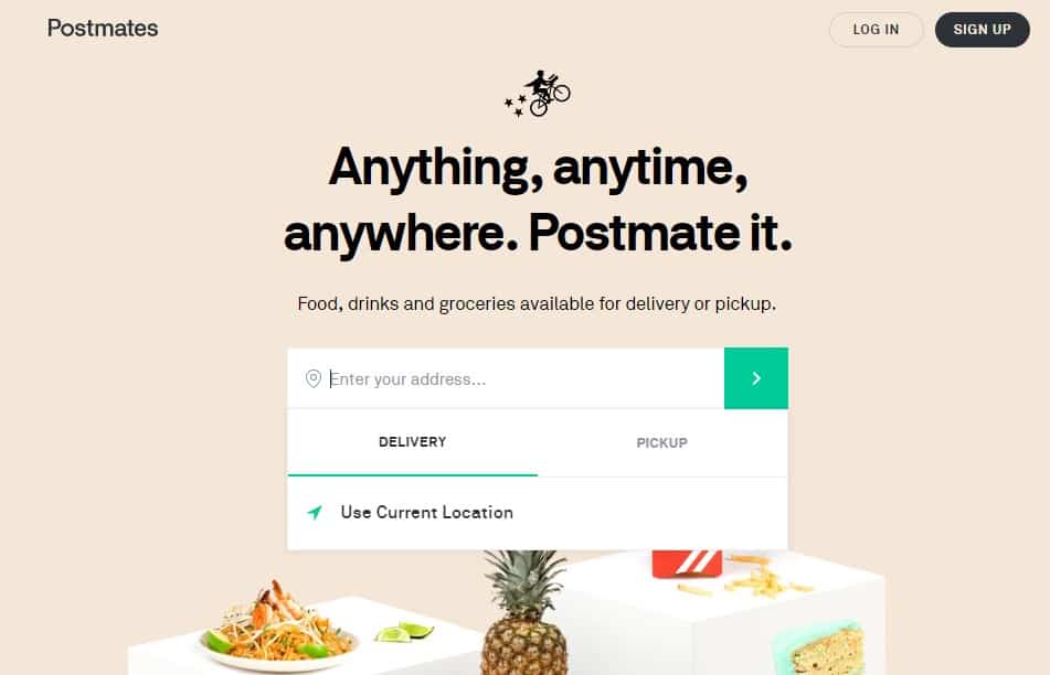 Postmates app