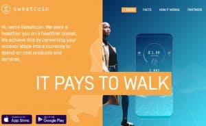 Sweatcoin app
