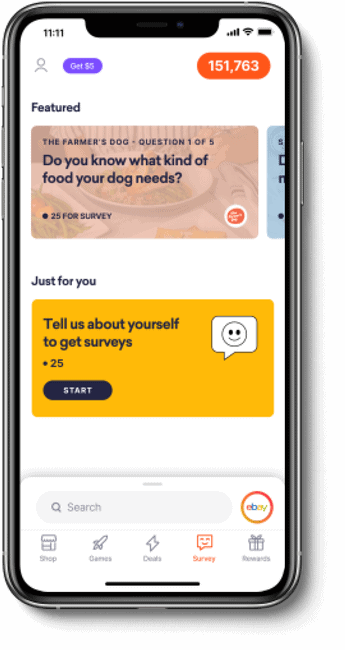 Drop app surveys
