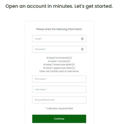 SaveBetter Savings Accounts sign up