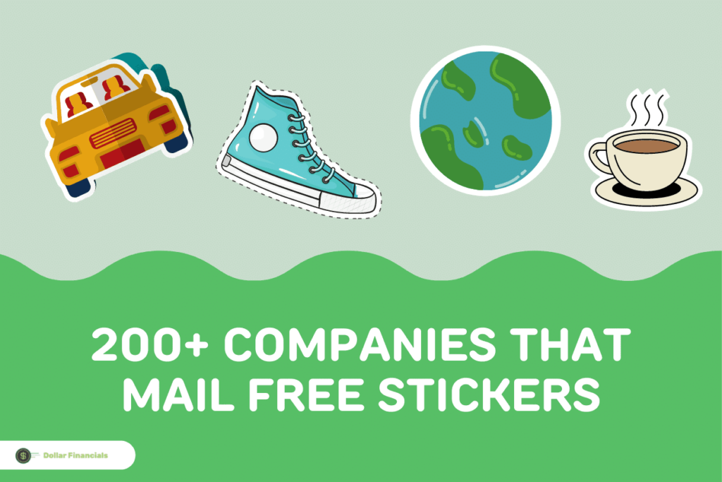 200+ Companies That Mail Free Stickers