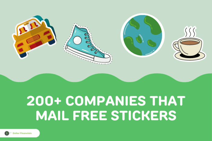 200+ Companies That Mail Free Stickers