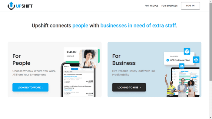 Upshift screenshot