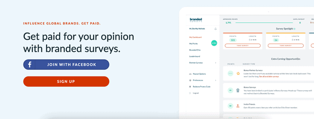 Branded Surveys screenshot