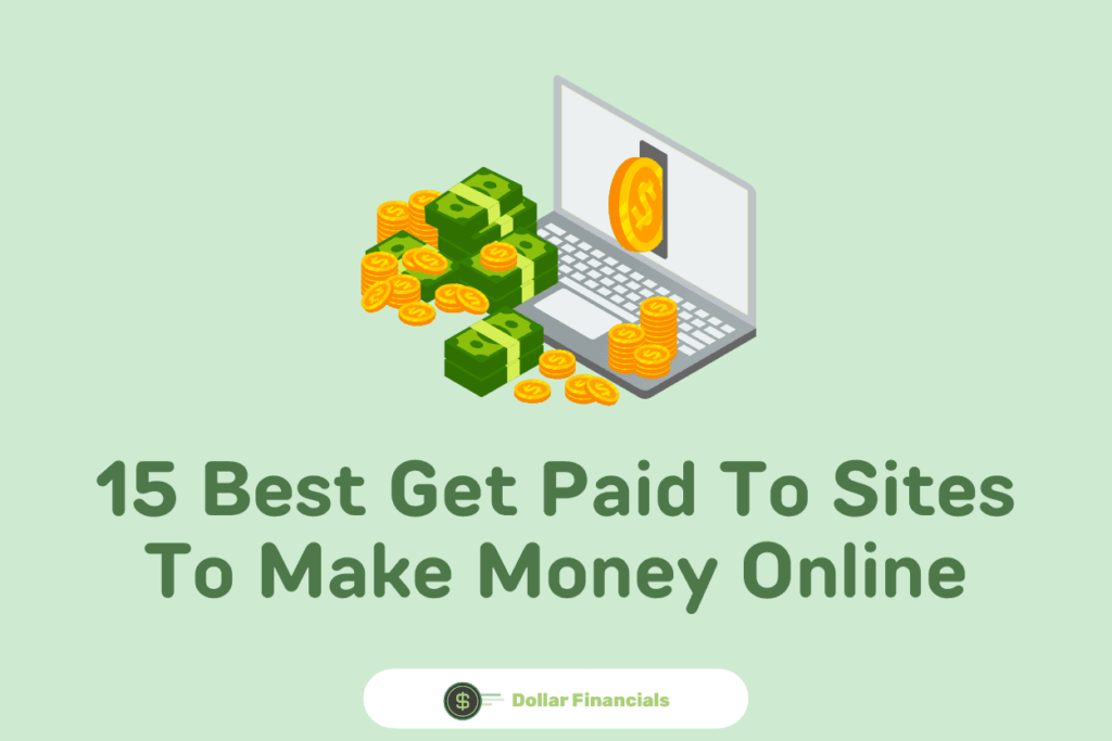 image showing coins and money coming out of a laptop