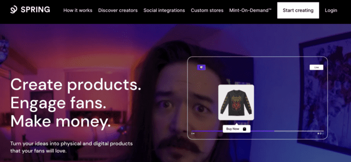 Spring homepage