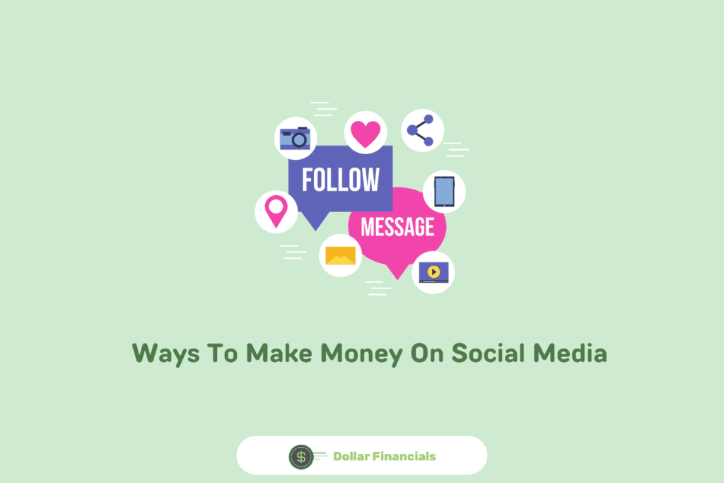 image showing ways to make money on social media