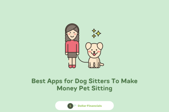 image showing a woman as a dog sitter
