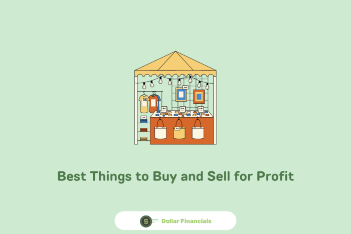 image showing a store where best things to buy and sell for profit are displayed