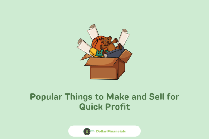 image showing popular things that can be sold to make money