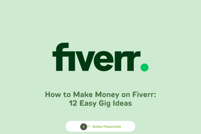 image showing fiverr logo and texts providing how to make money on fiverr