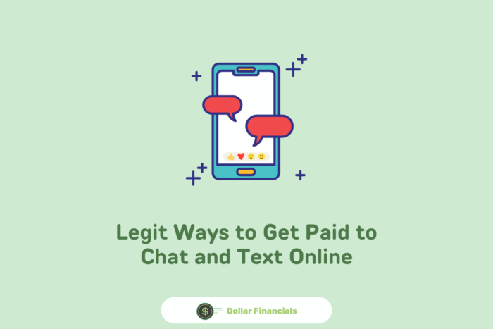 image showing an icon for get paid to chat and text online