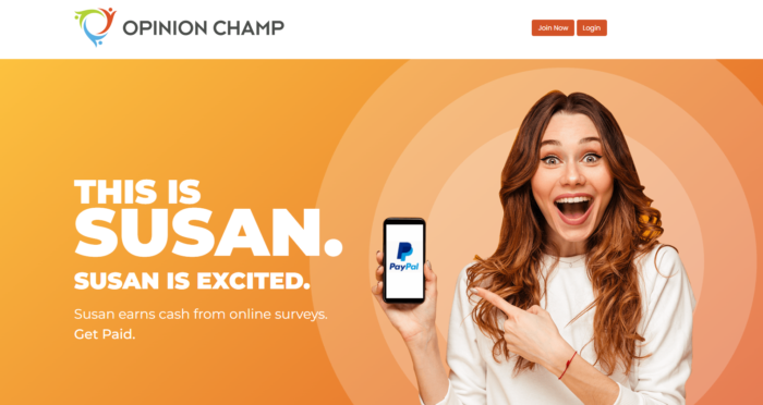 image showing opinion champ website homepage