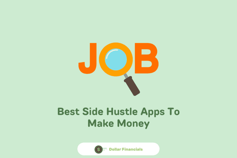 image showing job hunting icon for discussion of the best side hustle apps to make money